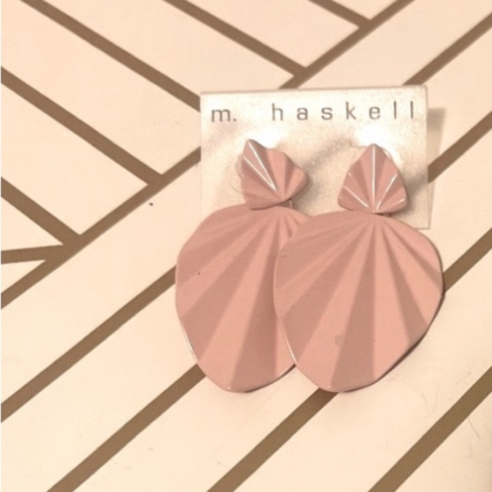 Geometric Drop Earrings